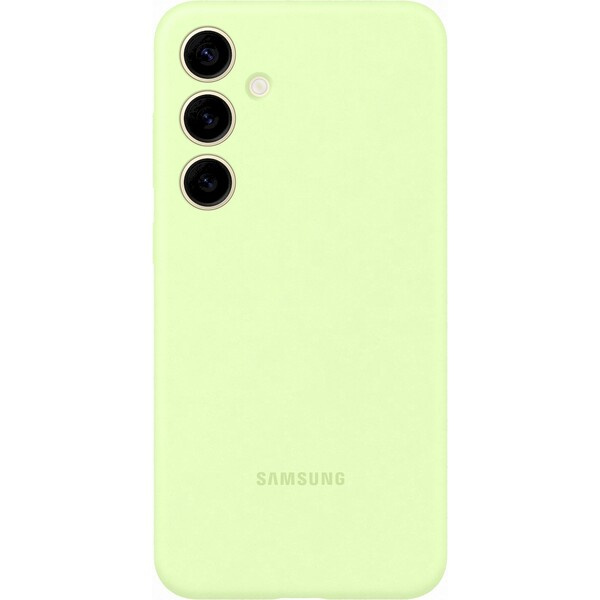 Samsung Silicone Case Galaxy S24+ EF-PS926TGEGWW Světle zelená