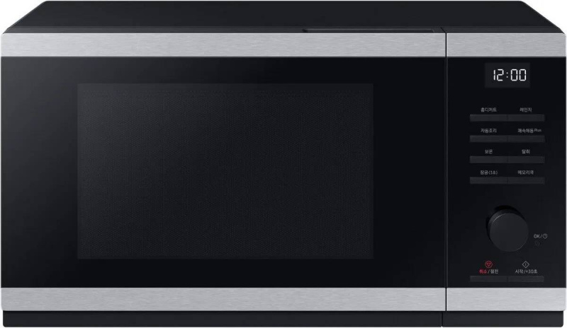 Mikrovlnná trouba Samsung MS23DG4504AGE1 / 23 l / 800 W / Ø talíře 28,8 cm / černá/nerez Varianta: ivi1