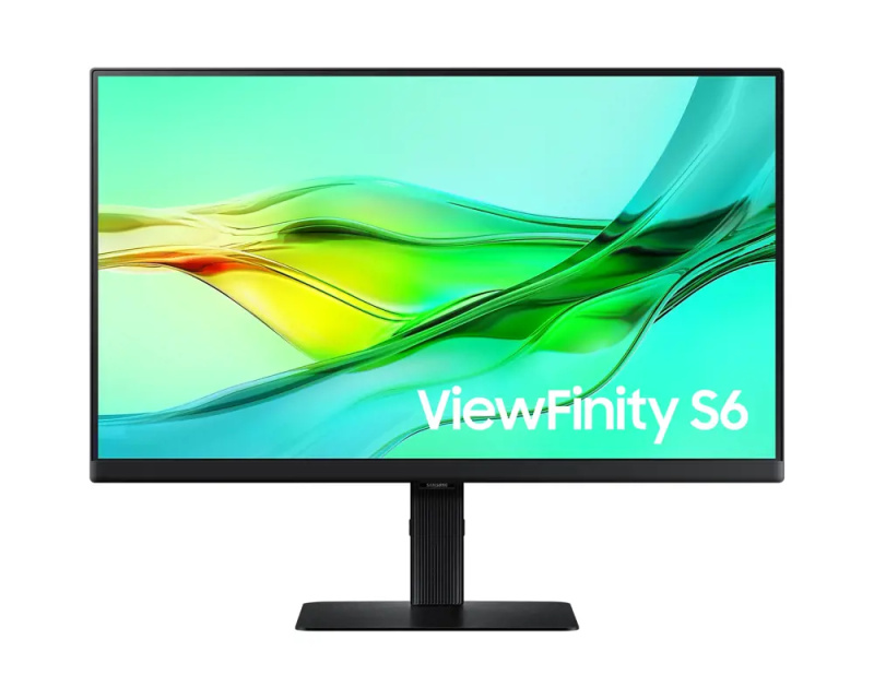 Samsung ViewFinity S6 (S60UD) monitor 24" černý LS24D600UAUXEN Černá