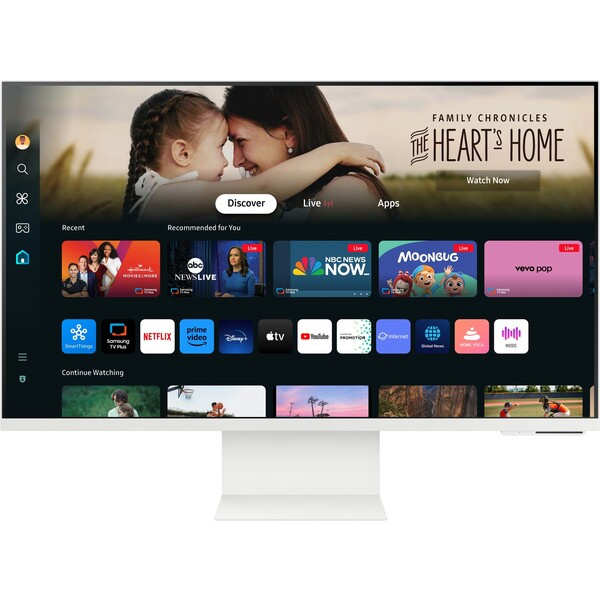 Samsung Smart Monitor M8 (M80D) monitor 32" bílý LS32DM801UUXDU Černá