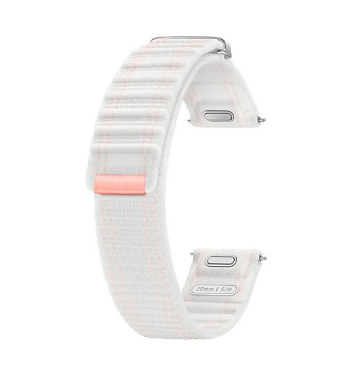 Samsung Textilní Řemínek 20mm S/M pro Galaxy Watch – Bílý