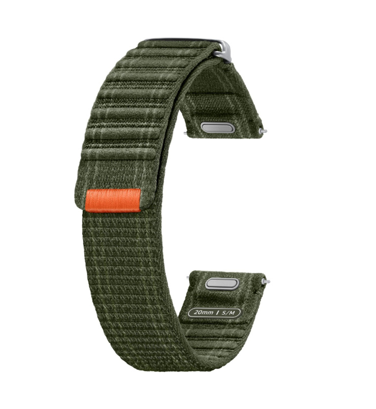 Samsung Textilní Řemínek 20mm S/M pro Galaxy Watch – Zelený