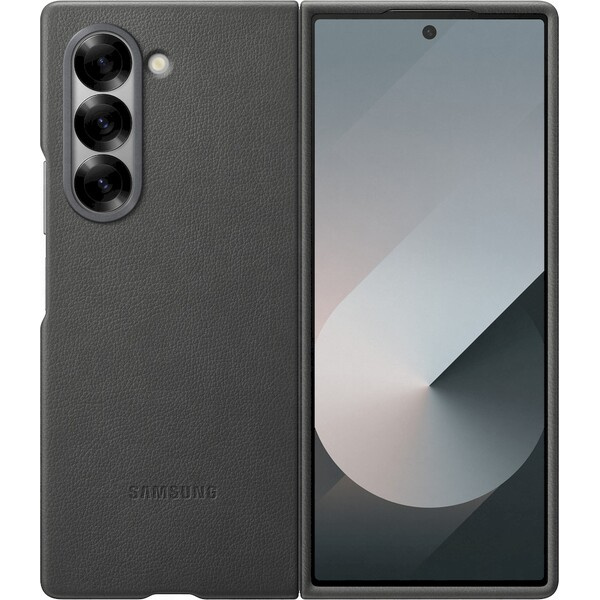Samsung Galaxy Z Fold6 Ochranný kryt z veganské kůže Gray EF-VF956PJEGWW Šedá