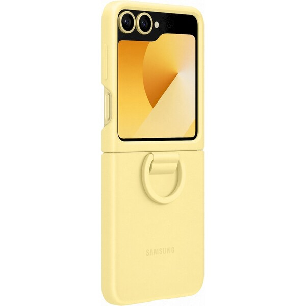 Samsung Galaxy Z Flip6 Silikonový zadní kryt Yellow EF-PF741TYEGWW Žlutá