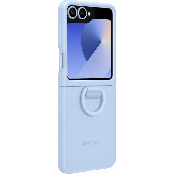 Samsung Galaxy Z Flip6 Silikonový zadní kryt Blue EF-PF741TLEGWW Modrá