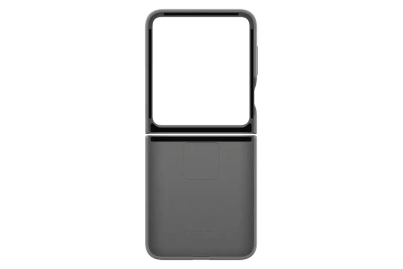 Samsung Galaxy Z Flip6 Silikonový zadní kryt Gray EF-PF741TJEGWW Šedá