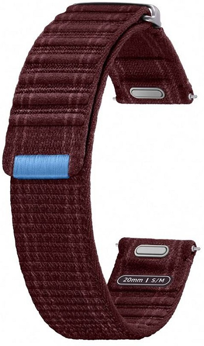 Samsung Fabric Band řemínek (S/M) Galaxy Watch7 vínový