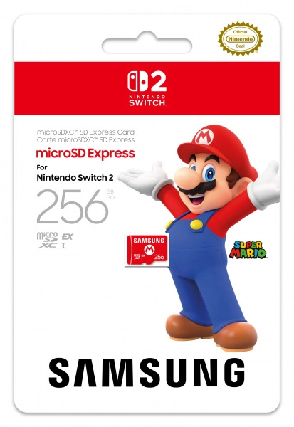Samsung microSD Express 256GB Červená