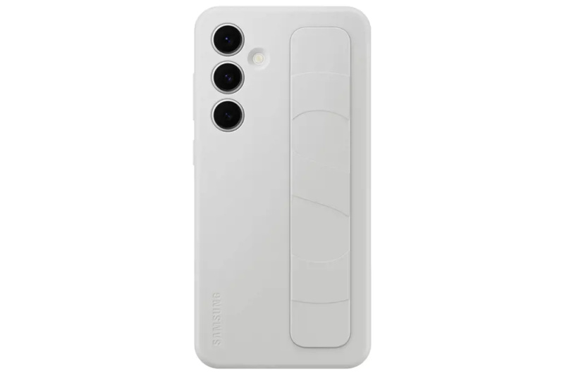 Samsung Standing Grip Case Galaxy S24 FE šedý