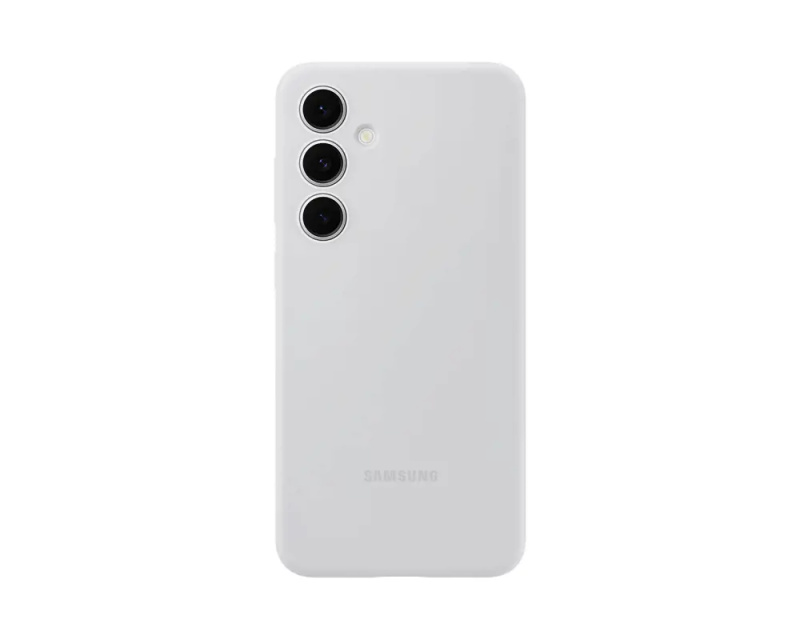 Samsung Silicone Case ochranný kryt Galaxy S24 FE šedý