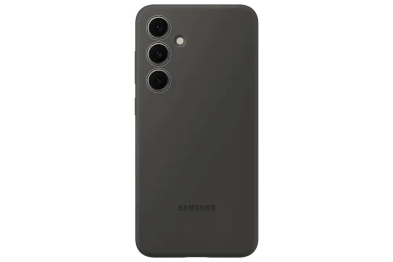 Samsung Silicone Case ochranný kryt Galaxy S24 FE černý