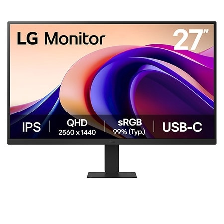 LG 27U631A-B Černá