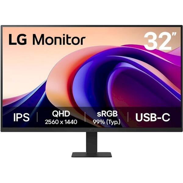 LG 32U631A-B Černá