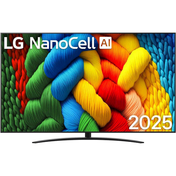 LG 86NANO81A6A Černá