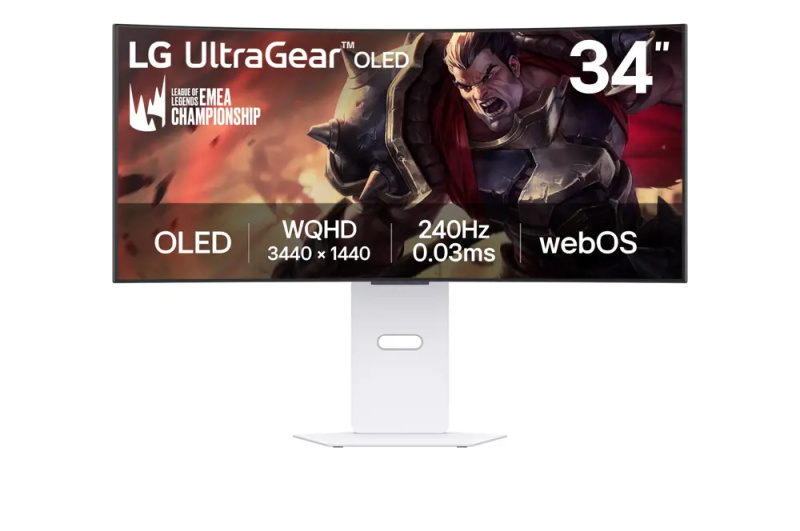 LG UltraGear 34GX90SA-W Bílá