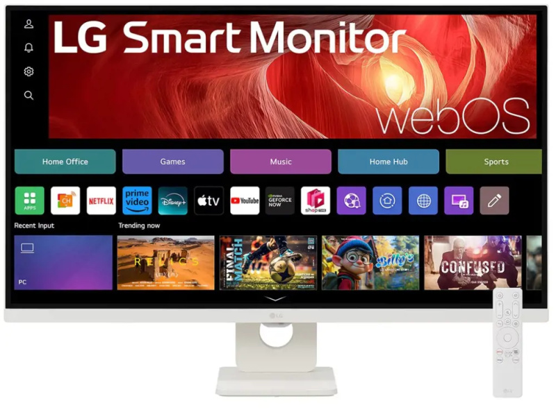 LG SmartMonitor 32U721SA-W Bílá