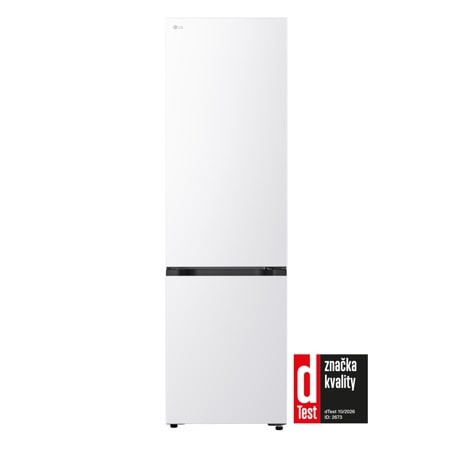Kombinovaná chladnička LG - C - 375 l - Smart Invertorový kompresor - Bílá