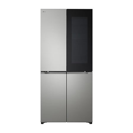 Slim chladnička multi door LG - D - 580 l - ThinQ™WiFi - InstaView™- Stříbrná