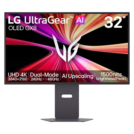 LG UltraGear/32GX870B-B/31,5"/OLED/4K UHD/240Hz/0,03ms/Černá/2R