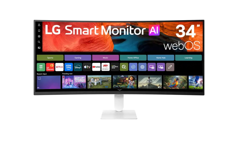 LG UltraWide/34U640SB-W/34"/VA/UWQHD/144Hz/5ms/Bílá/2R