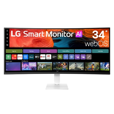 LG UltraWide/34U640SB-W/34"/VA/UWQHD/144Hz/5ms/Bílá/2R