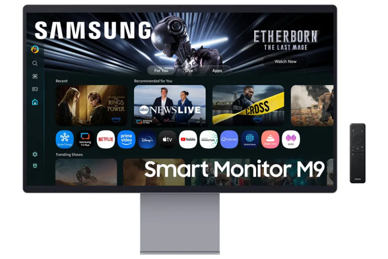 32" Samsung Smart Monitor M9 (M90SF) Stříbrná