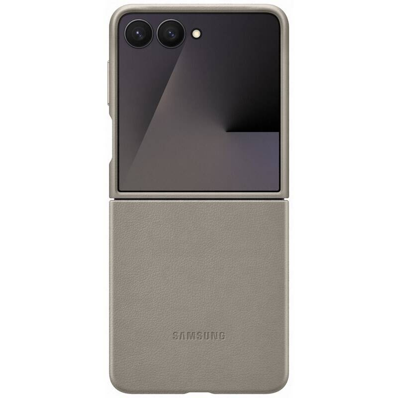 Samsung Kindsuit Case ochranný kryt Galaxy Z Flip7 šedohnědý