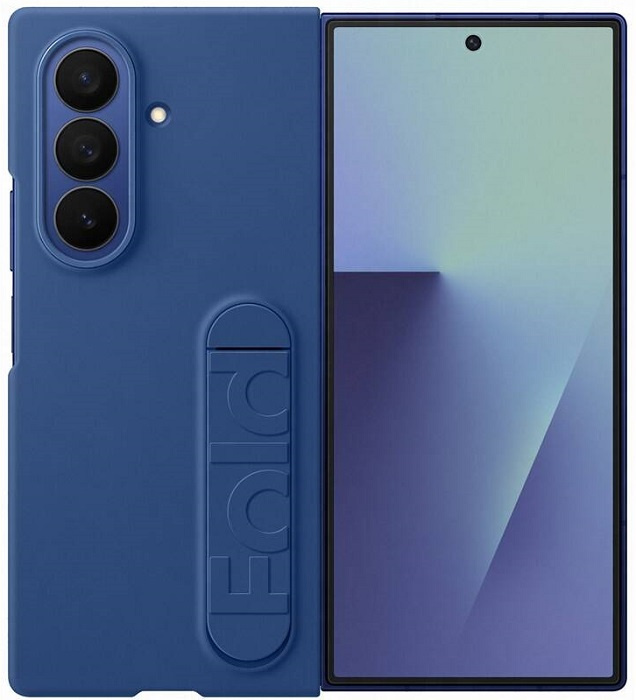 Samsung Silicone Case ochranný kryt Galaxy Z Fold7 modrý