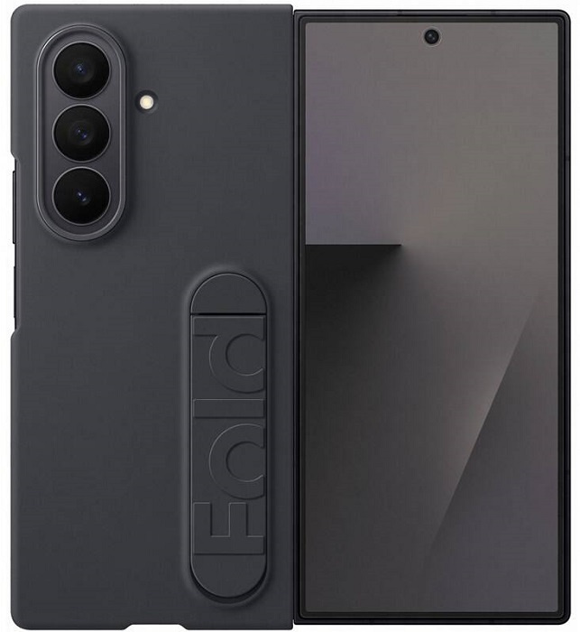 Samsung Silicone Case ochranný kryt Galaxy Z Fold7 černý