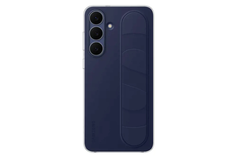 Samsung Standing Grip kryt s popruhem Galaxy S25 FE tmavě modrý