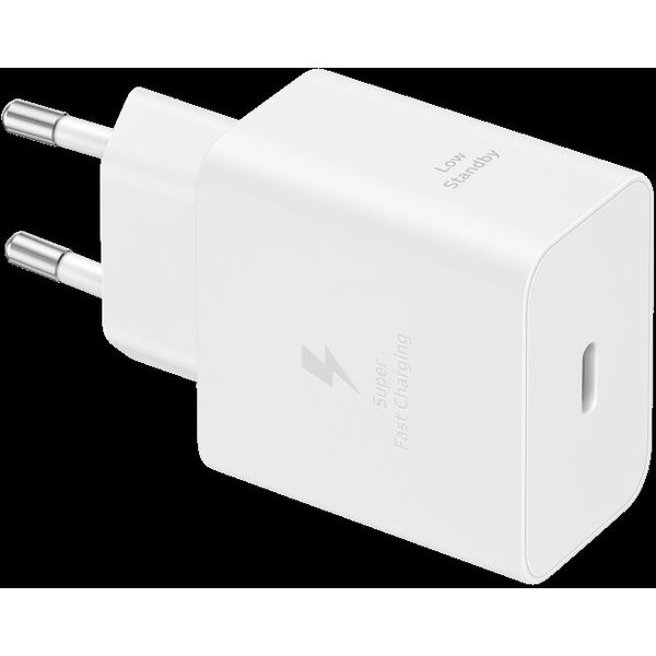 Samsung  USB-C 45W nabíječka (EP-T4511XWEGEU) + USB-C kabel bílá