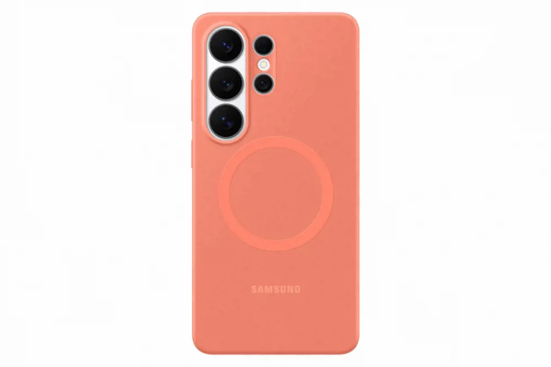 Samsung Silicone Case s MagSafe kryt Galaxy S26 Ultra červený