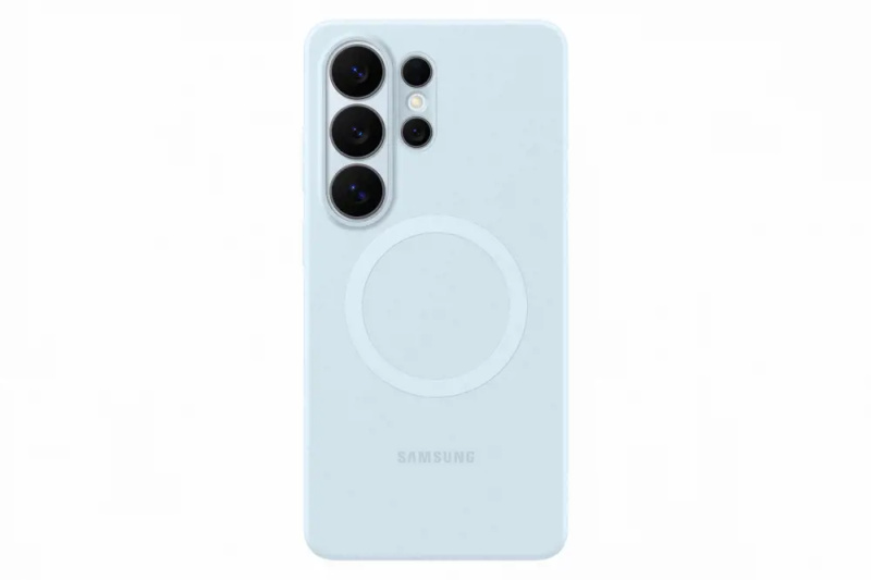 Samsung Silicone Case s MagSafe kryt Galaxy S26 Ultra světle modrý