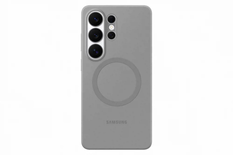 Samsung Silicone Case s MagSafe kryt Galaxy S26 Ultra šedý