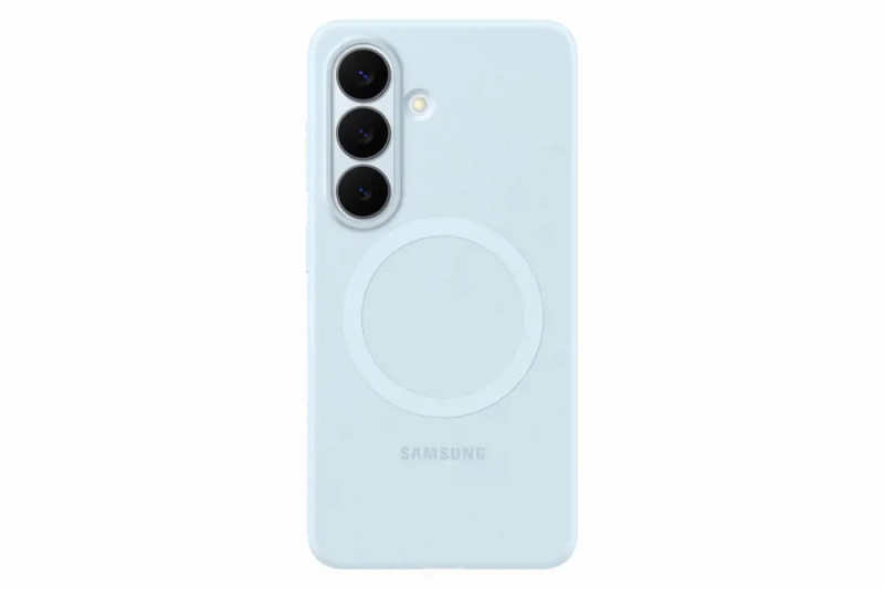 Samsung Silicone Case s MagSafe kryt Galaxy S26 světle modrý