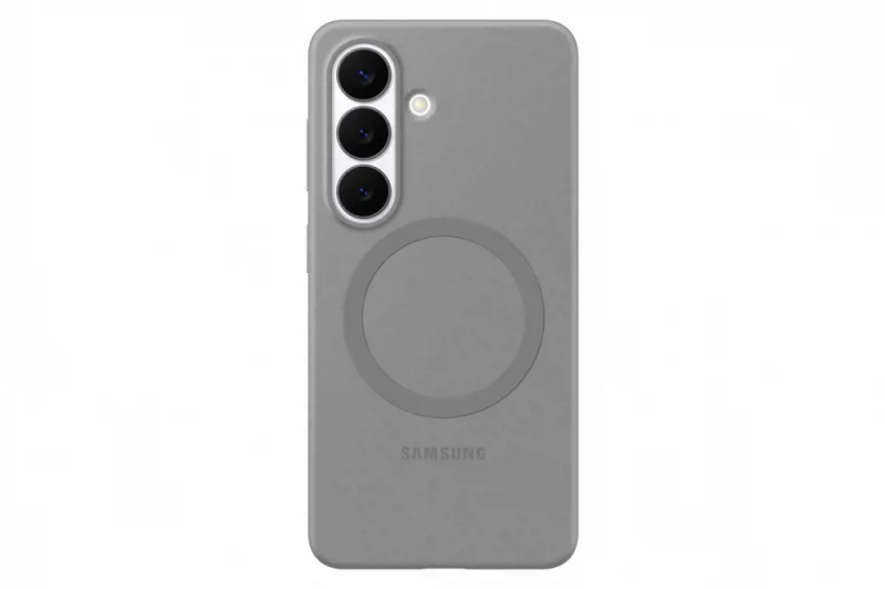 Samsung Silicone Case s MagSafe kryt Galaxy S26 šedý