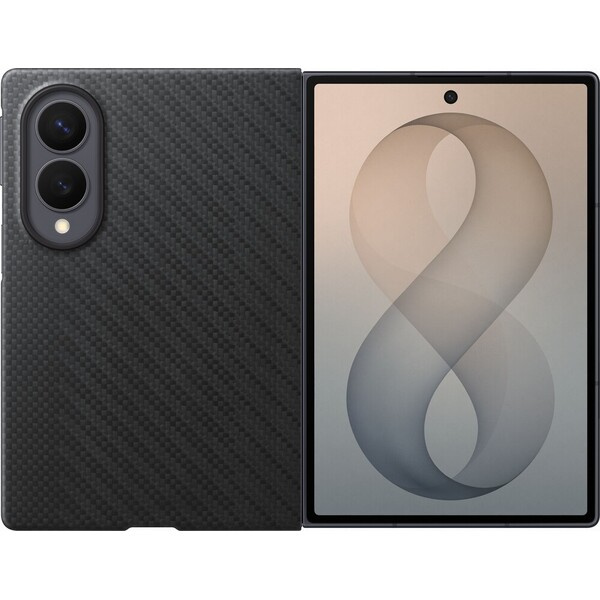 Samsung Karbonový kryt s magnetem pro Galaxy Z Fold8, Black