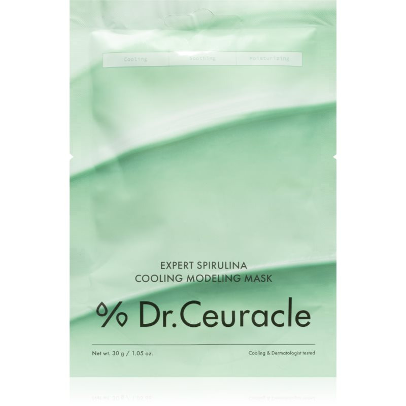 Dr.Ceuracle Expert Spirulina Cooling Modeling Mask zklidňující pleťová maska s chladivým účinkem 30 g