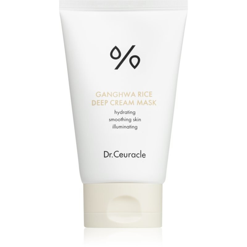 Dr.Ceuracle Ganghwa Rice Deep Cream Mask rozjasňující noční maska s hydratačním účinkem 120 ml