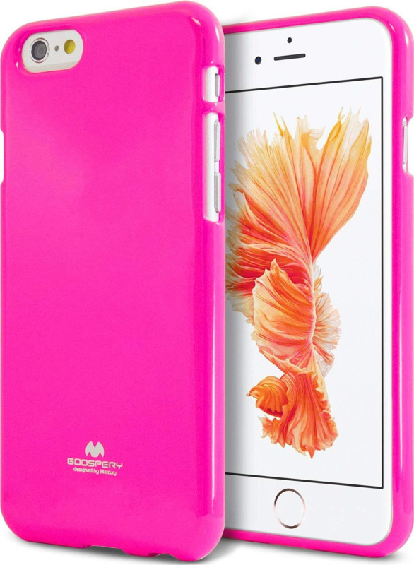 Mercury Ochranný kryt pro iPhone 6 PLUS / 6S PLUS - Mercury, Fluorscence Jelly HotPink