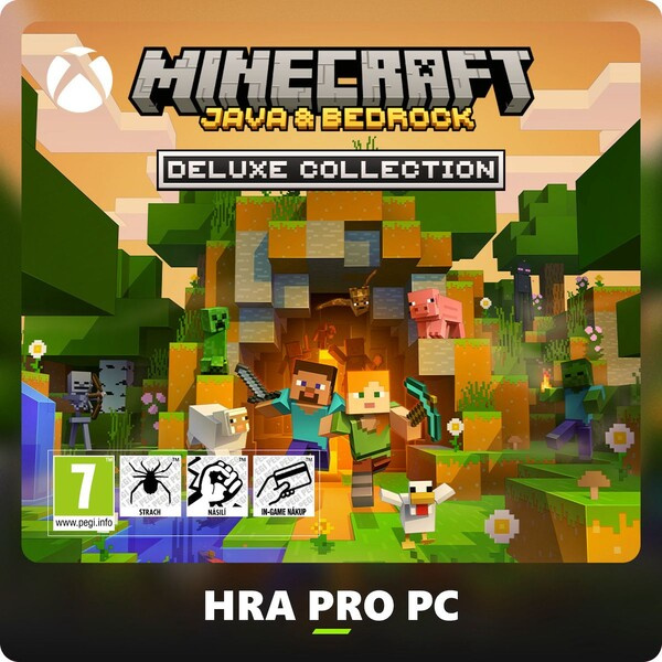 Minecraft Java & Bedrock Edition - Deluxe Collection (PC - Microsoft Store)