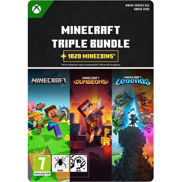 Minecraft Triple Bundle