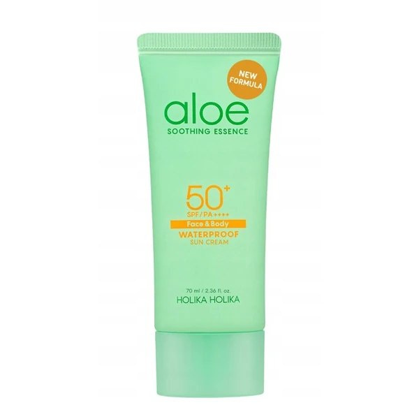 Holika Holika Aloe Soothing Essence voděodolný krém na opalování SPF 50+ 70 ml