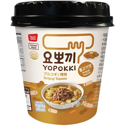 YOPOKKI Topokki Bulgogi 118 g