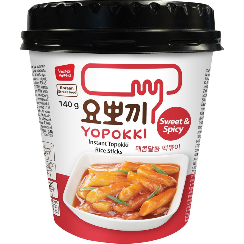Yopokki Instantní topokki Sweet & spicy