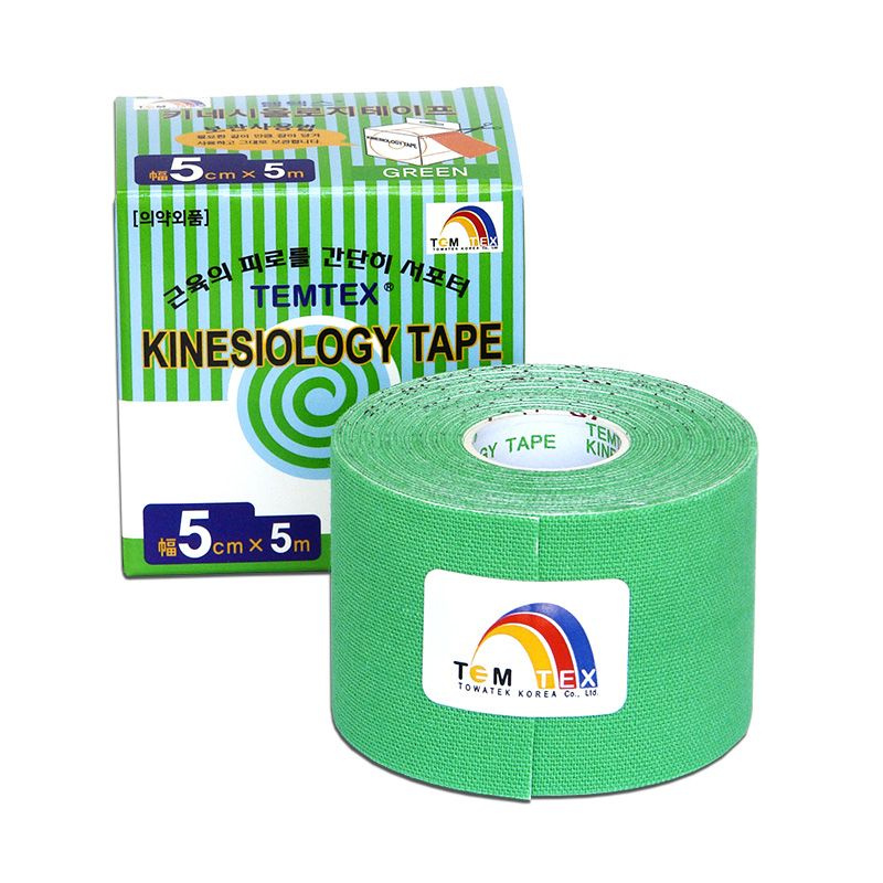 TEMTEX Tejpovací páska zelená 5cm x 5m