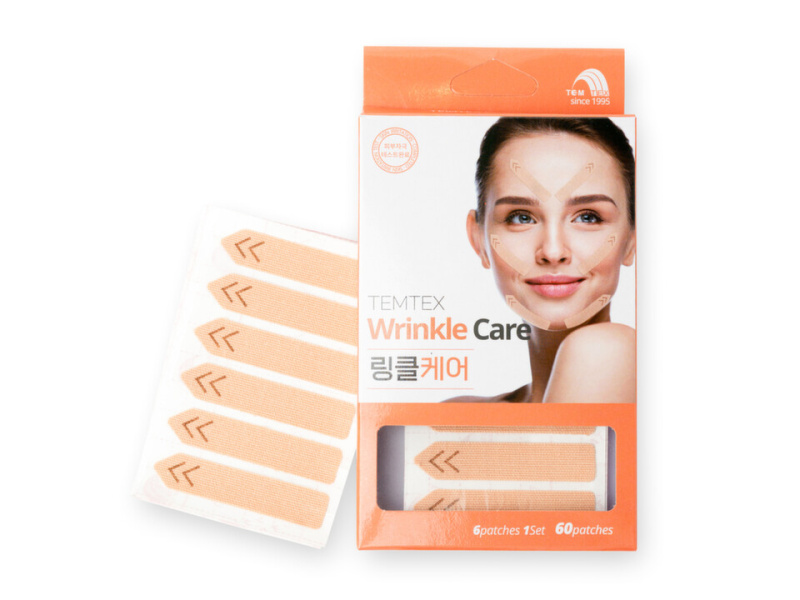 TEMTEX Wrinkle care tape - tejp proti vráskám 60 kusů