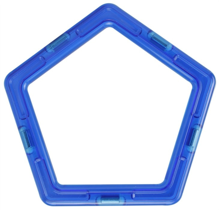 Magnetická stavebnice MAGFORMERS Pětiúhelník