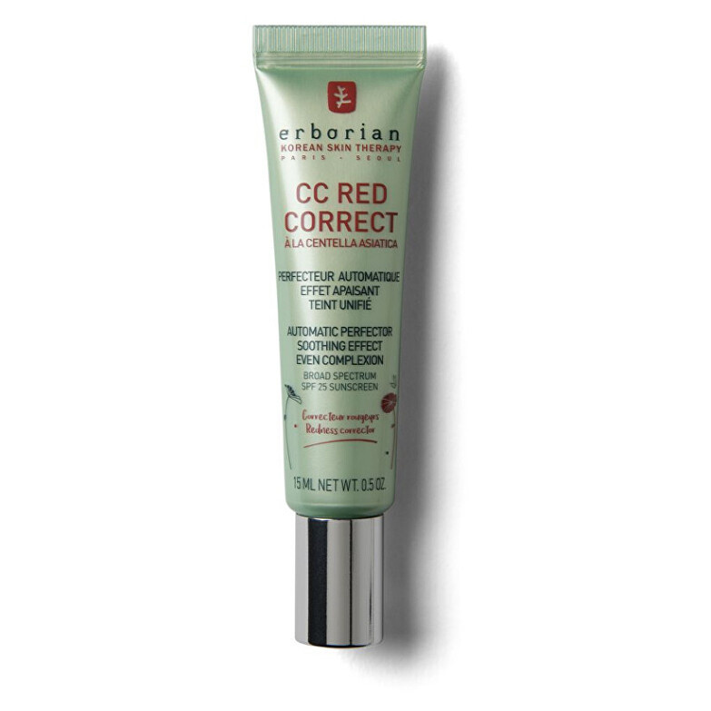 Erborian CC Red Correct CC krém proti začervenání pleti SPF 25 45 ml