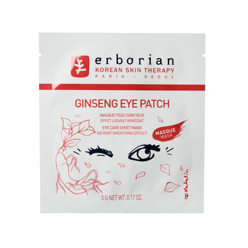 ERBORIAN Maska na oční okolí Ginseng Eye Patch 5 g